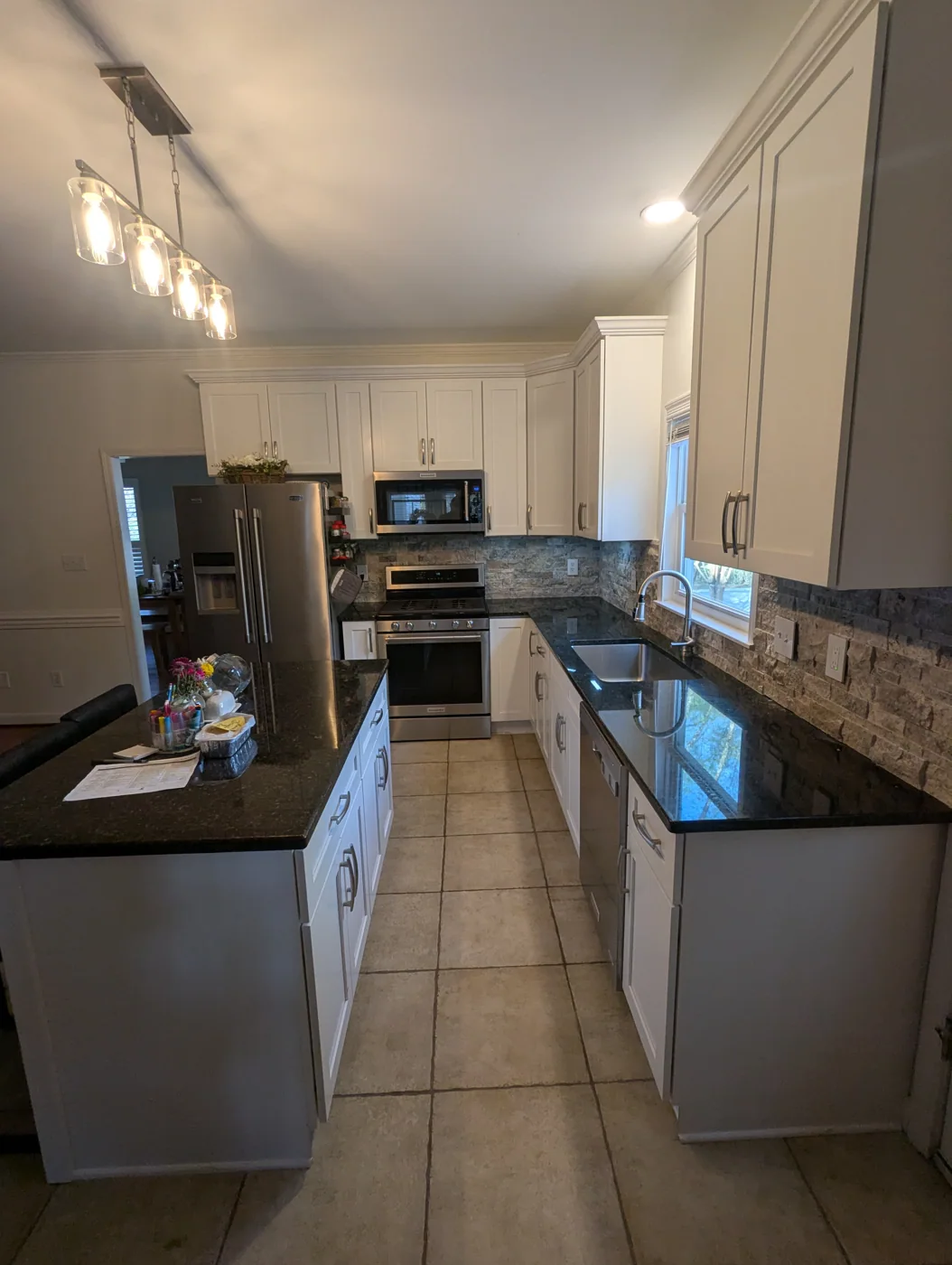 Completed kitchen improvement by Tenacity Services